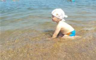 Можно ли с годовалым ребенком ехать на море?