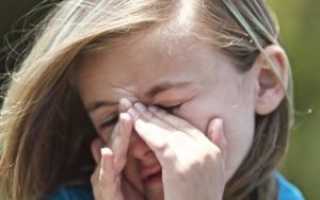 В носу сухость и чихание