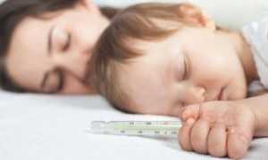 Высокая температура у ребенка без видимых симптомов